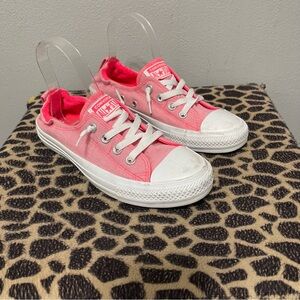 Converse All Stars Shoreline Low Top Fashion Sneakers Hot Pink Womens 8.5